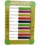 Picture of Brainware Bear Yellow Plastic Abacus 100 Beads Flatboard