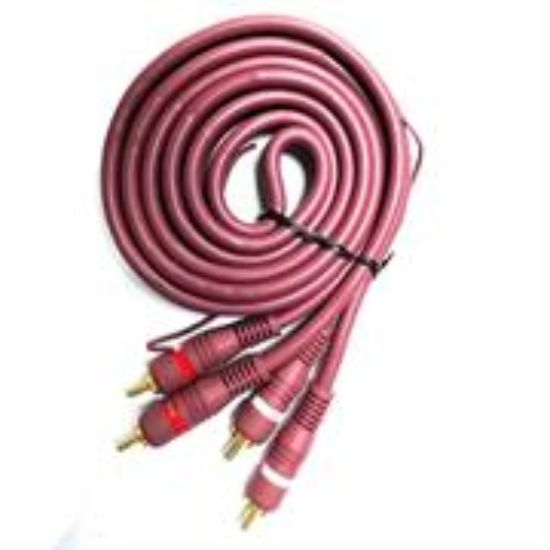Picture of Geeko Turquoise 2 X RCA Male to Male Audio Cable