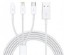 Picture of Ezra 3 in1 1meter White Usb Data Cable