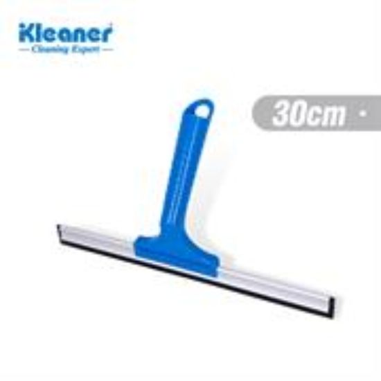 Picture of Kleaner Short Handle Aluminum head window cleaning wiper blue