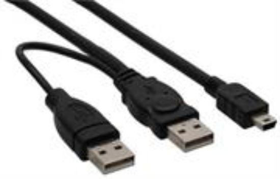 Picture of Digitech Dual USB & Mini USB Charger Black