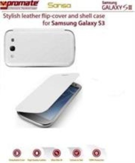Picture of Promate Sansa Samsung Galaxy S3 Stylish leather flip