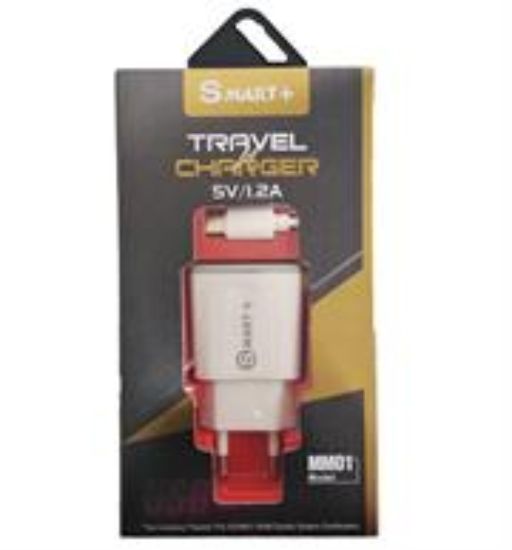 Picture of Geeko SMART+ USB Travel Charger with Type-C Port