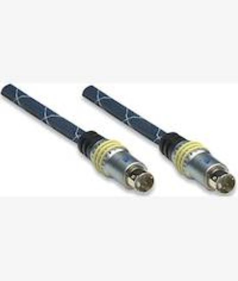 Picture of Manhattan 4.8m S-Video To S-Video 4-pin Cable Blue