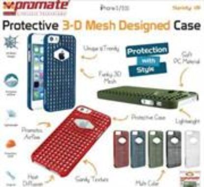 Picture of Promate Blue iPhone 5 Mesh Designed Promate Protective case