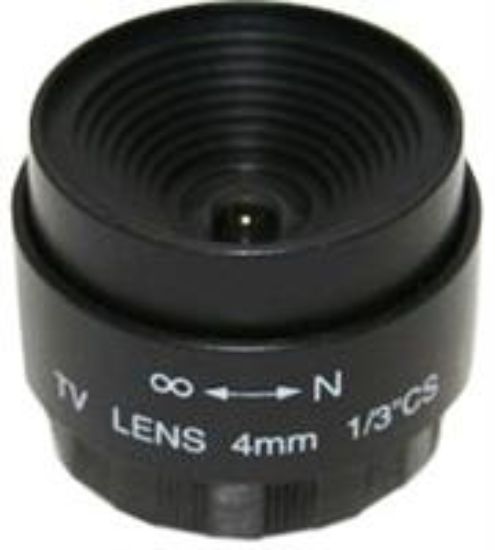 Picture of Securnix Lens 4MM Fixed IRIS, Retail Box , No Warranty