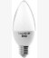 Picture of Luceco E27 Candle 3W Warm White 2 Pack LED 200 Lumens