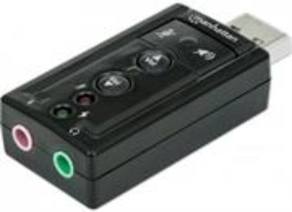 Picture of Manhattan Hi Speed USB 3D 7.1 Sound Adapter