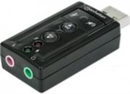 Picture of Manhattan Hi Speed USB 3D 7.1 Sound Adapter