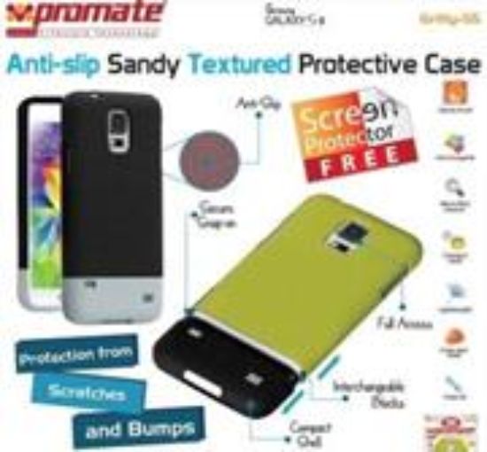 Picture of Promate Black  Gritty S5 Anti-slip sandy