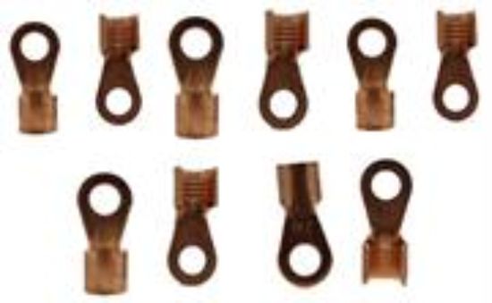Picture of Solarix Non Insulated Copper Cable Battery Lug 25 x 8mm