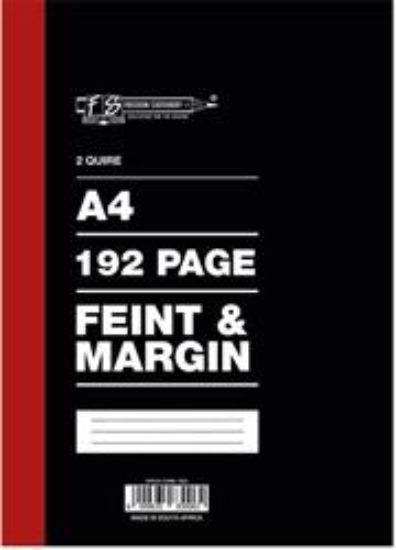 Picture of Freedom A4 2 Quire Hard Cover Counter Book 192 Page Feint