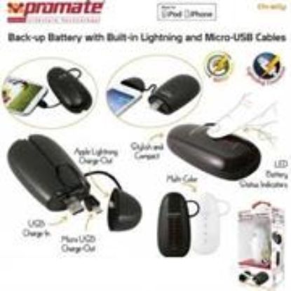 Picture of Promate Ovally White 5200mah Portable Back Up Battery