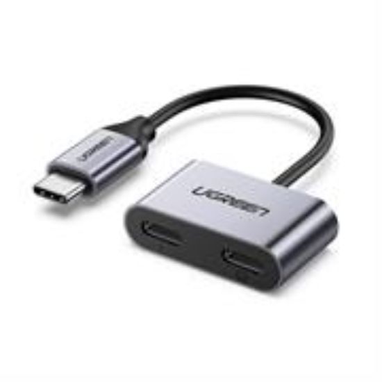 Picture of Ugreen 2-in-1 USB Type-C To Headphone and Charger Adapter