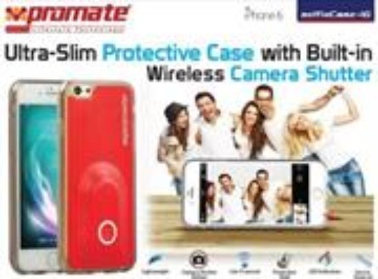 Picture of Promate Red selfieCase i6 Ultra Slim Protective case