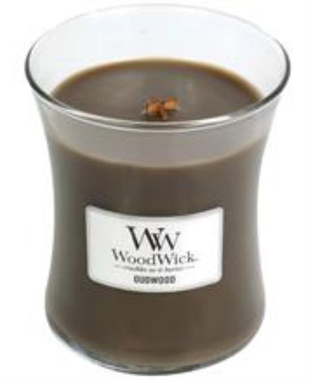 Picture of Woodwick Oudwood Medium Jar Retail Box No warranty