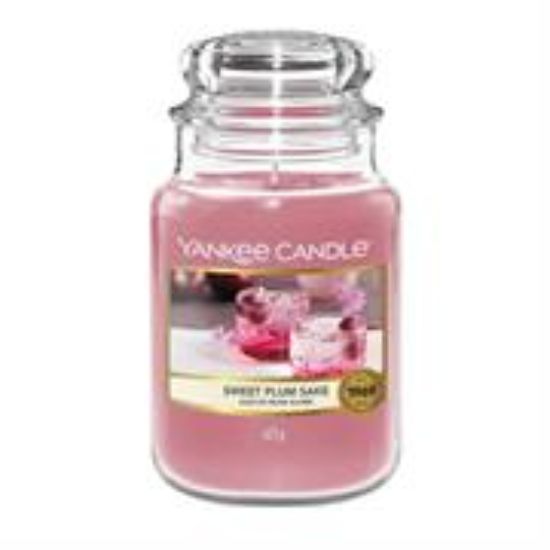 Picture of Yankee Candle Plum Sake Large Jar Retail Box No warranty