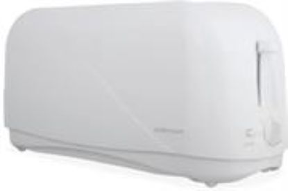 Picture of Mellerware 4 Slice Plastic White Toaster 1300W Hot Slice