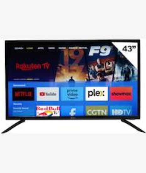 Picture of Nesty 43 Inch Slimline LED Backlit Full High Definition Netflix Smart TV