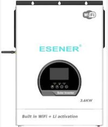 Picture of Solarix Esener 3600VA 24VDC 100A Pure Sine Wave Inverter
