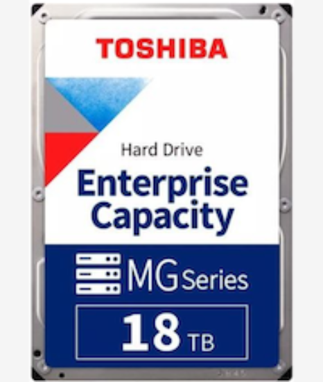 Picture of Toshiba 3.5 Inch Enterprise 18TB SATA Hard Disk Drive