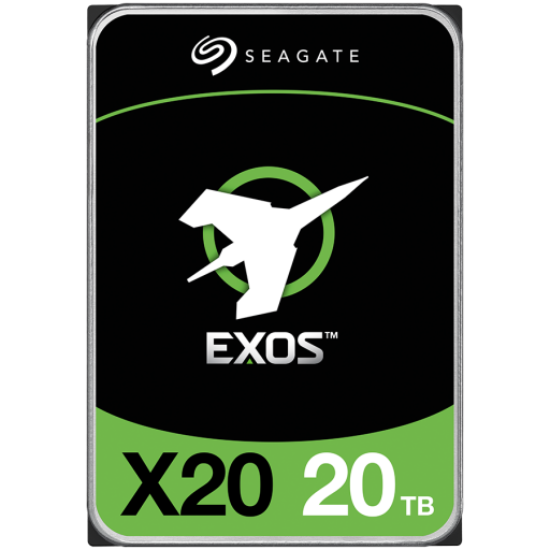 Picture of SEAGATE SEAGATE HDD Server Exos X20 HDD 512E/4KN ( 3.5'/ 20TB/ SATA 6Gb/s / 7200rpm)