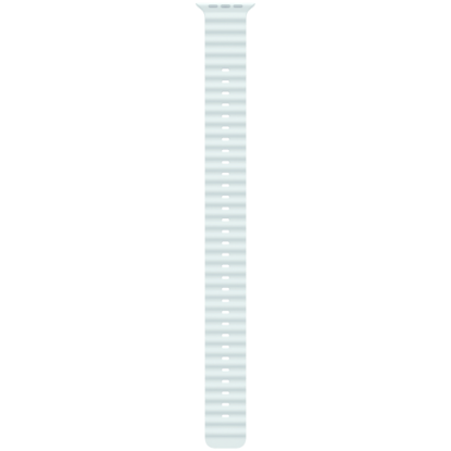 Picture of APPLE 49mm Ice Blue Ocean Band Extension - Natural Titanium Finish