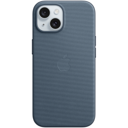 Picture of APPLE iPhone 15 FineWoven Case with MagSafe - Pacific Blue,Model A3132