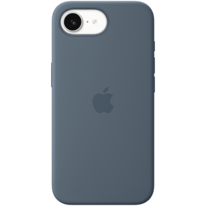 Picture of APPLE iPhone 17e Silicone Case with MagSafe - Anchor Blue,Model A3646