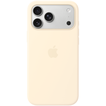 Picture of APPLE iPhone 17 Pro Max Silicone Case with MagSafe - Vanilla,Model A3560