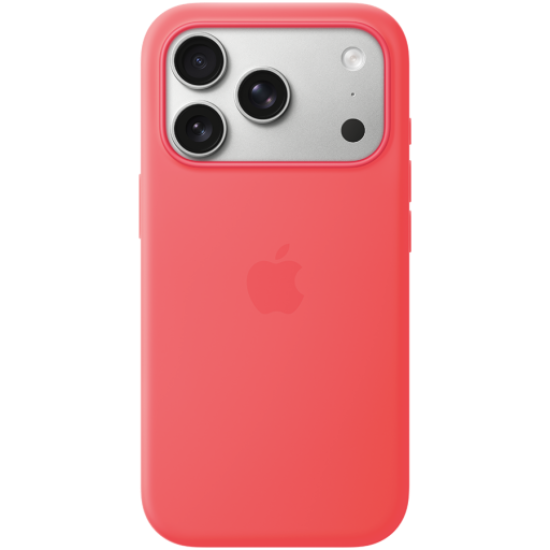 Picture of APPLE iPhone 17 Pro Silicone Case with MagSafe - Bright Guava,Model A3559