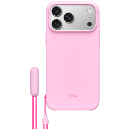 Picture of APPLE Beats iPhone 17 Pro Max Kickstand Case with MagSafe and Camera Control - Pebble Pink,Model A3511