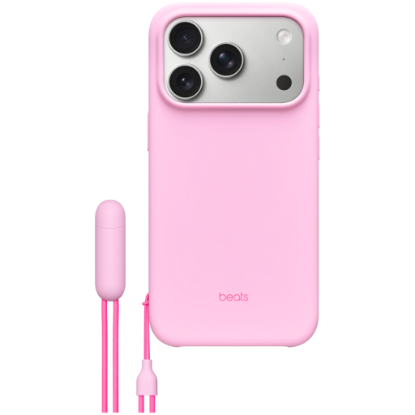 Picture of APPLE Beats iPhone 17 Pro Kickstand Case with MagSafe and Camera Control - Pebble Pink,Model A3509