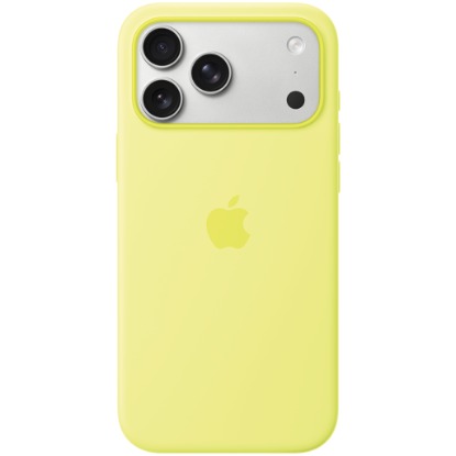 Picture of APPLE iPhone 17 Pro Max Silicone Case with MagSafe - Neon Yellow,Model A3560
