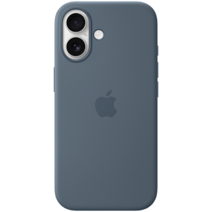 Picture of APPLE iPhone 17 Silicone Case with MagSafe - Anchor Blue,Model A3558