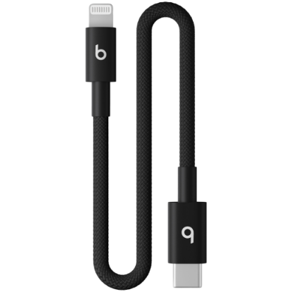 Picture of BEATS Beats USB-C to Lightning Woven Short Cable (20 cm) - Bolt Black