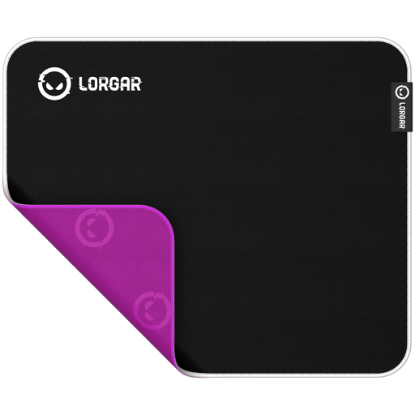 Picture of LORGAR Lorgar Legacer 755, Gaming mouse pad, Ultra-gliding surface, Purple anti-slip rubber base, size: 500mm x 420mm x 3mm, weight 0.45kg