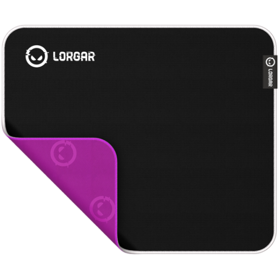 Picture of LORGAR Lorgar Legacer 755, Gaming mouse pad, Ultra-gliding surface, Purple anti-slip rubber base, size: 500mm x 420mm x 3mm, weight 0.45kg