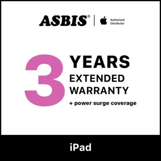 Picture of ASBIS Additional 3-year warranty + power surge coverage for iPAD 10 generation
