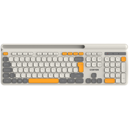 Picture of CANYON CANYON keyboard HKB-W03 EN AAA Wireless Beige