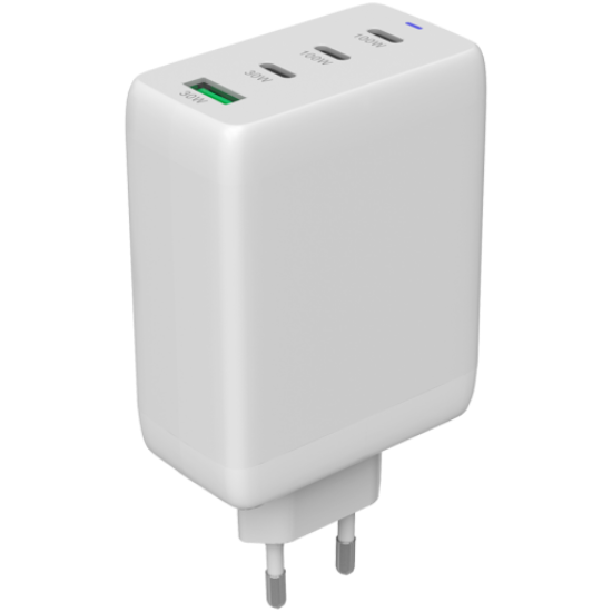 Picture of CANYON CANYON charger CU100ACC GaN 100W 3xPD 1xQC EU White