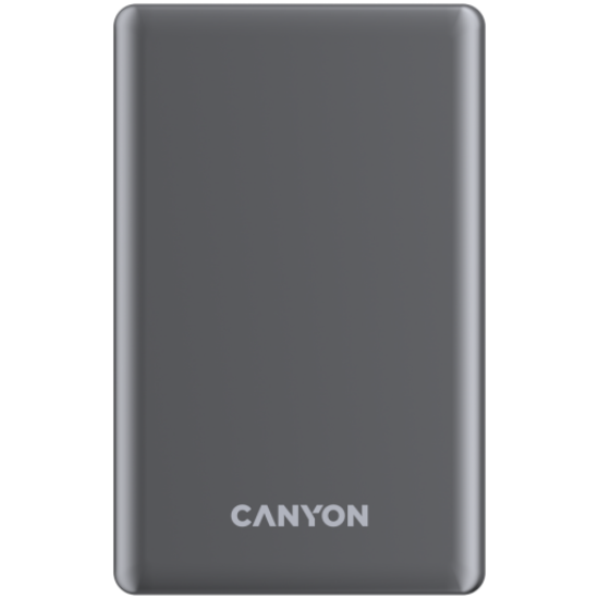 Picture of CANYON CANYON power bank OnPower 510 slim Magnetic 10000 mAh PD20W Dark Grey
