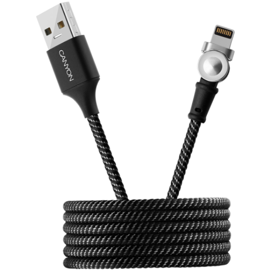 Picture of CANYON CANYON cable CFI-8 A-L Magnetic 10W 1m Black
