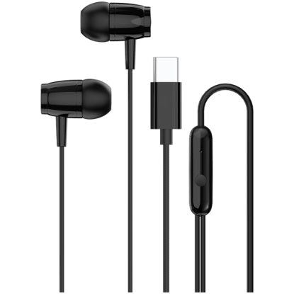 Picture of CANYON CANYON headphones SEP-5 TYPE-C Black