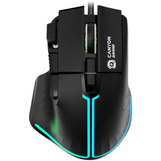 Picture of CANYON CANYON mouse Fortnax GM-636 RGB 9buttons Wired Black