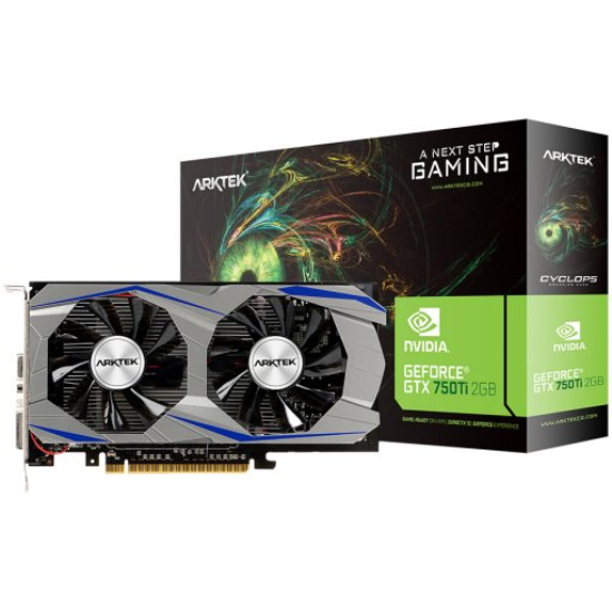 Picture of ARKTEK Arktek Nvidia GT750Ti 2GB GDDR5 128-bit HDMI / DVI / VGA Graphics Card