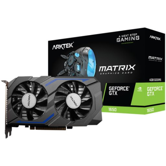Picture of ARKTEK Arktek Nvidia GT1650 4GB GDDR5 128-bit HDMI / DVI Graphics Card