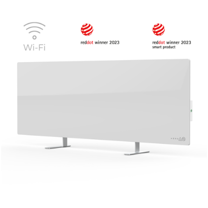 Picture of AENO AENO Premium Eco Smart Heater, 700W, Tempered glass, Infrared+convection heating type, Plug type: South Africa (M type), WHITEManufacturer: AENO