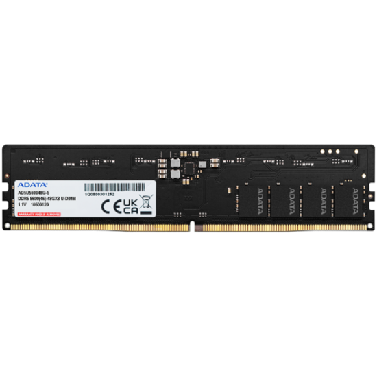 Picture of ADATA ADATA 8GB 5600 DDR5 U-DIMM Memory Module