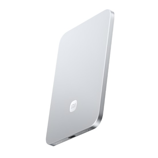 Picture of Xiaomi UltraThin Magnetic Power Bank 5000 15W - Aluminium Silver
